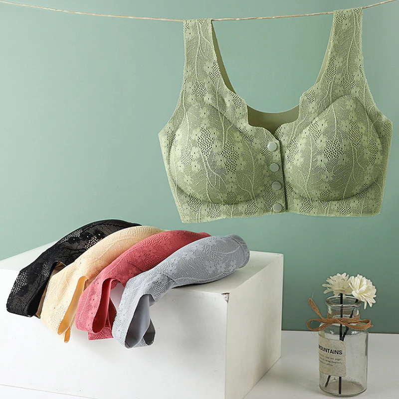 Soutien-gorge sans couture avec fermeture sur le devant pour femme – Image 2