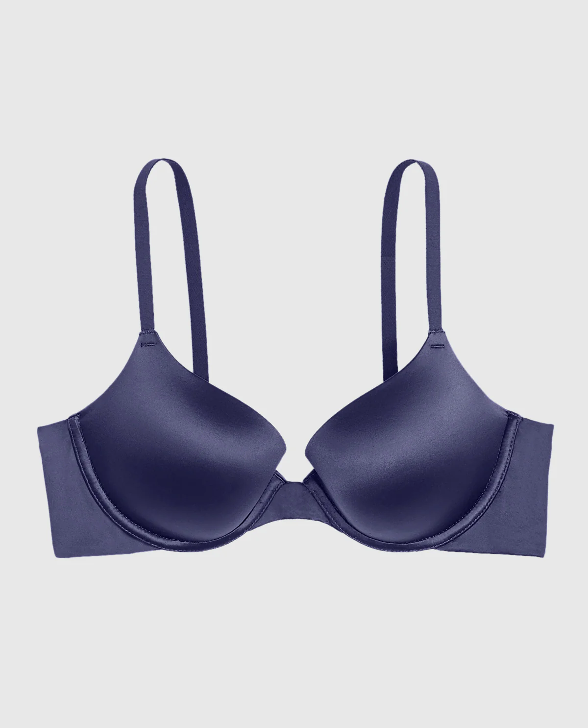 Lightly Lined Demi Bra in Dusk Blue – Image 4