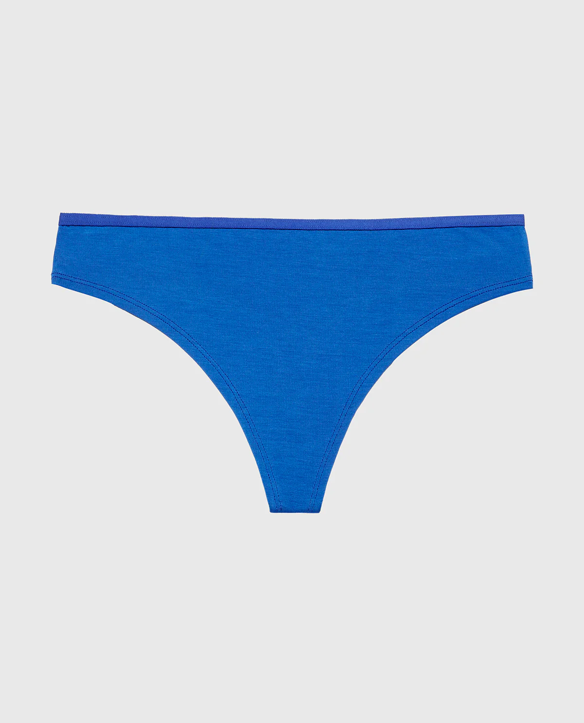Ultrasoft Modal Thong Panty in Dazzling Blue – Image 5