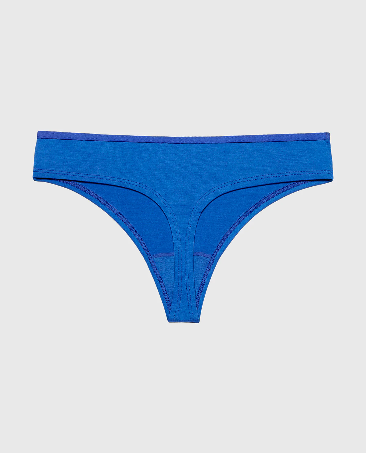 Ultrasoft Modal Thong Panty in Dazzling Blue – Image 4