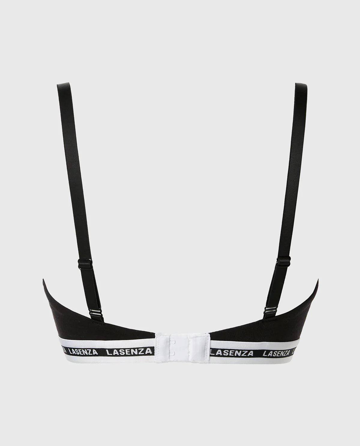 Triangle Padded Bra in Tuxedo Black – Image 5