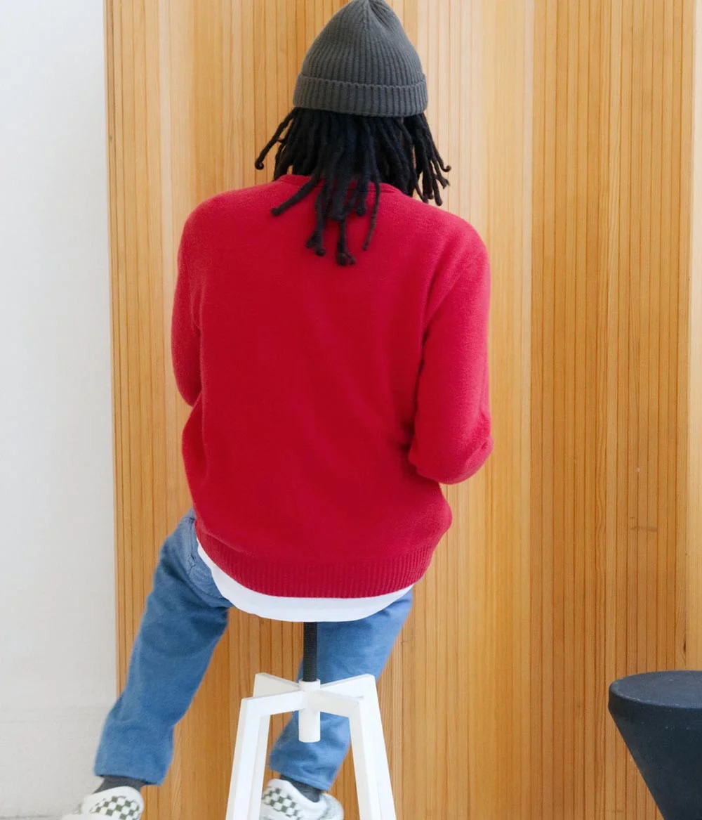 Cabane – Pull Chili Red – Image 4