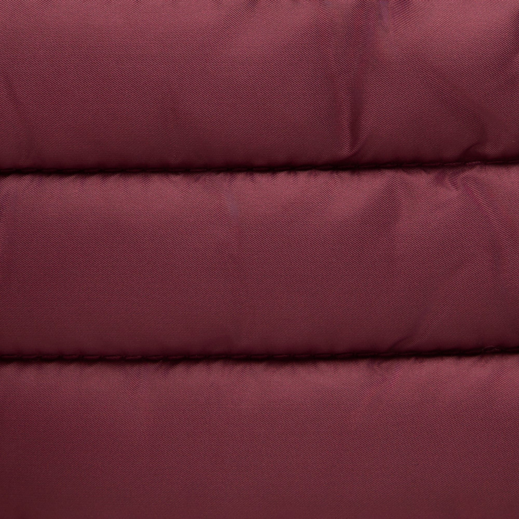 Pouch trapuntata Thalassa bordeaux – Image 3