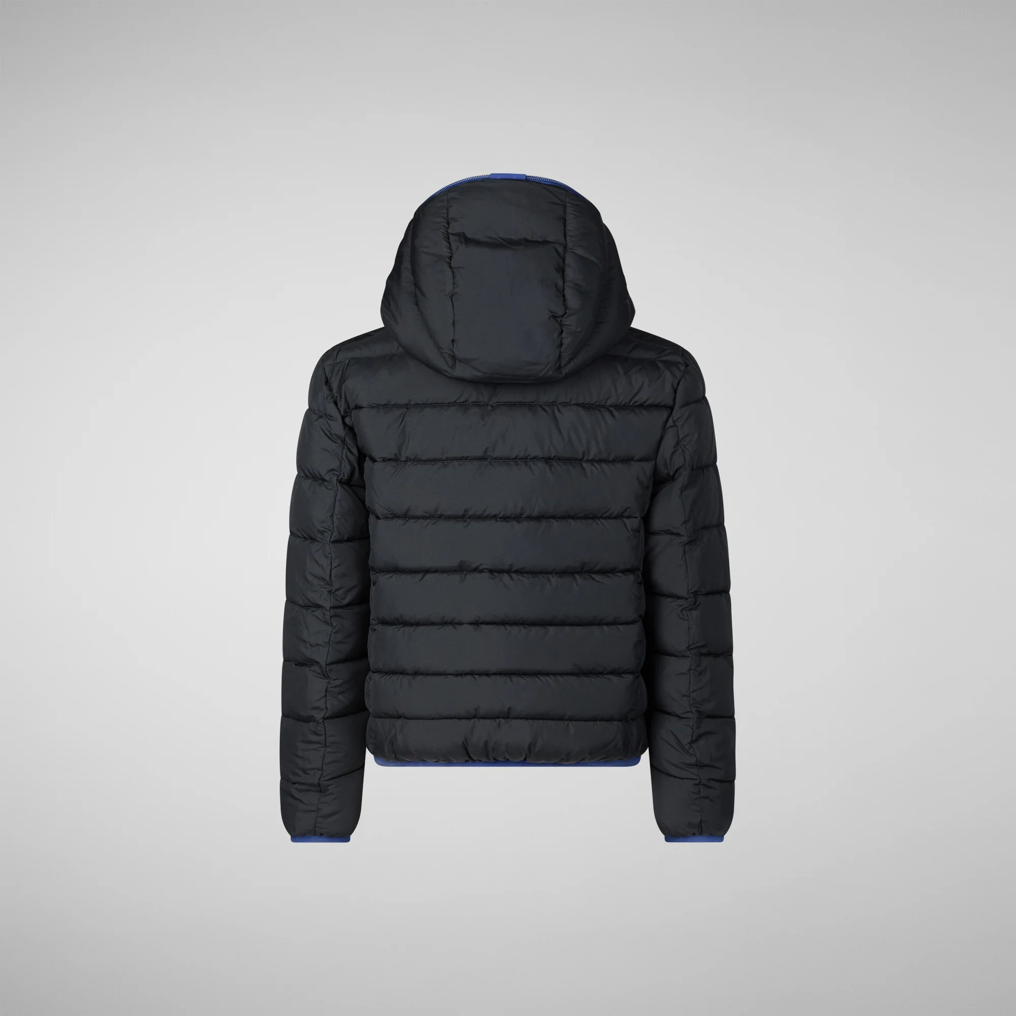 GIACCA CON CAPPUCCIO BAMBINO OLIVER ECLIPSE BLU – Image 6