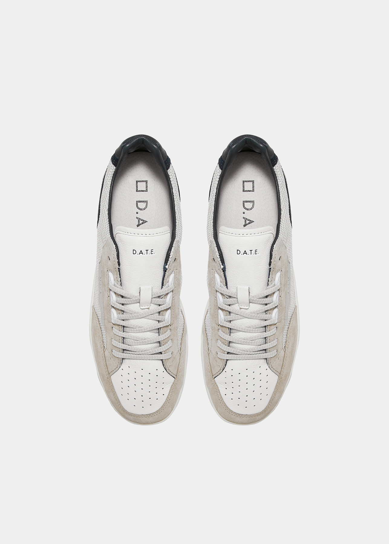 D.A.T.E Meta Vintage White Blue – Image 3