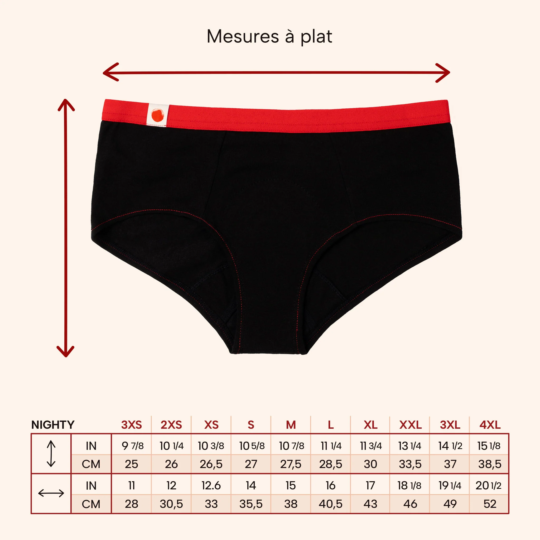 La Nighty ✦ Culotte menstruelle de nuit – Image 7