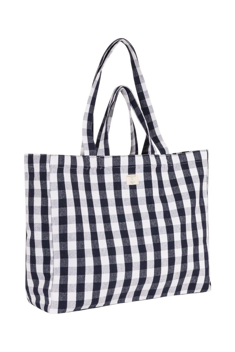 Le Sac BOMPARD X ANJA - Vichy Navy – Image 3