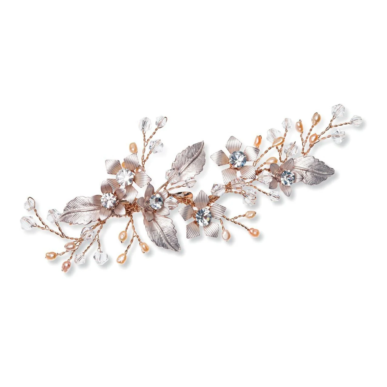 BIJOU DE TETE MARIAGEMeadowsweet Or rose