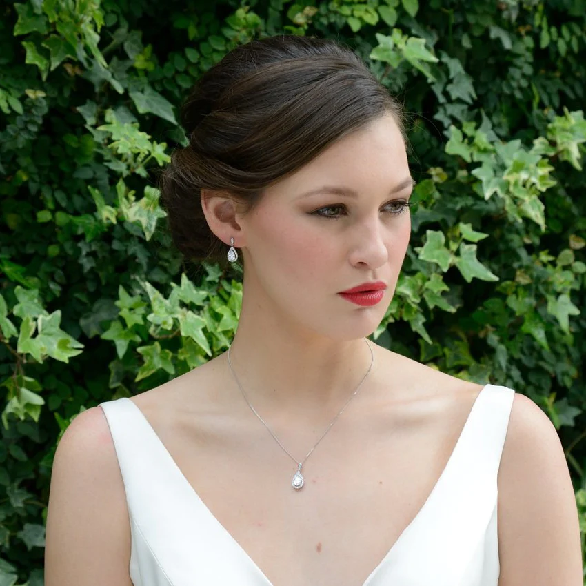 BOUCLES D'OREILLES MARIAGE CRISTALBelmont – Image 2