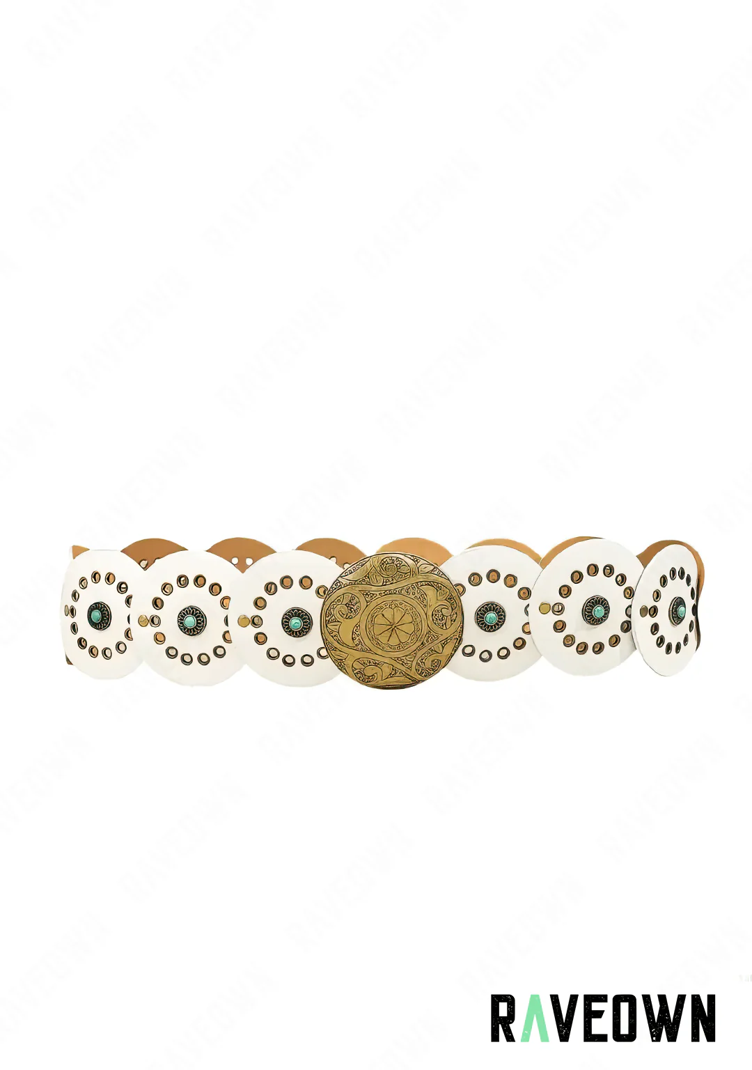 Ceinture Western Femme Boucle Dorée | BOHO Wild West – Image 4