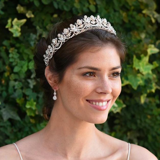 DIADEME MARIAGE PRINCESSEAria Or rose