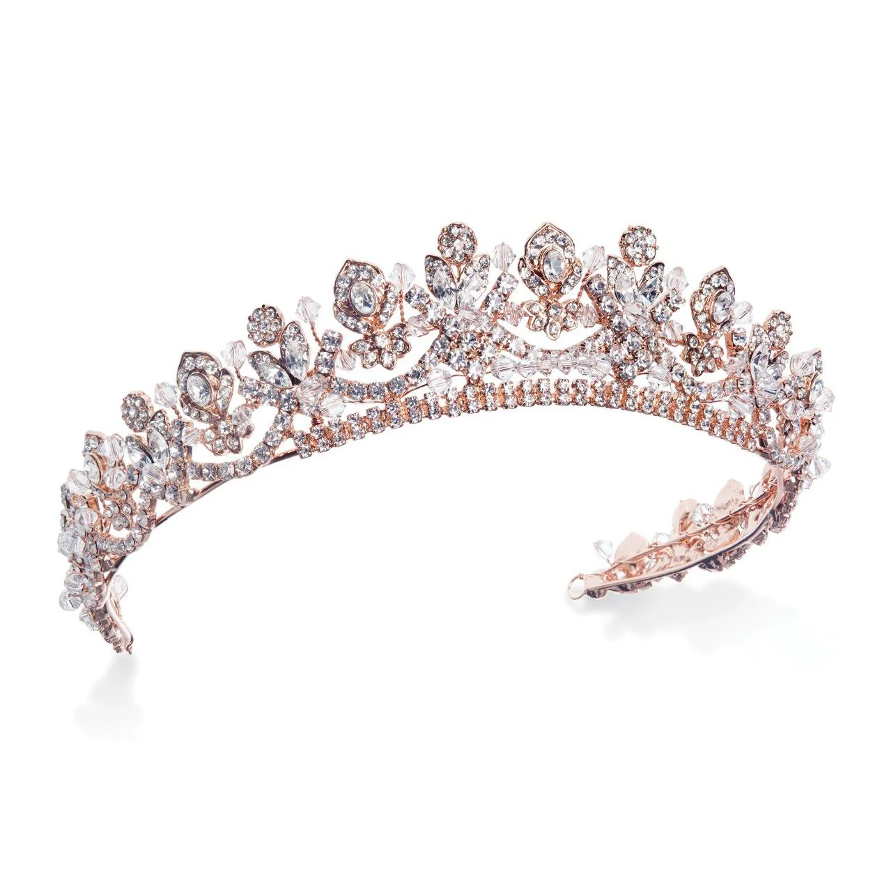 DIADEME MARIAGE PRINCESSEAria Or rose – Image 2