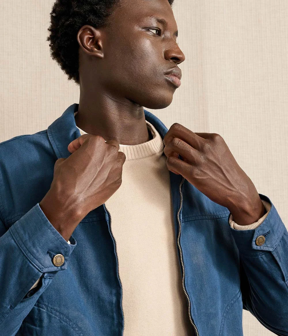 Faguo – Blouson Navy Chaumont – Image 2