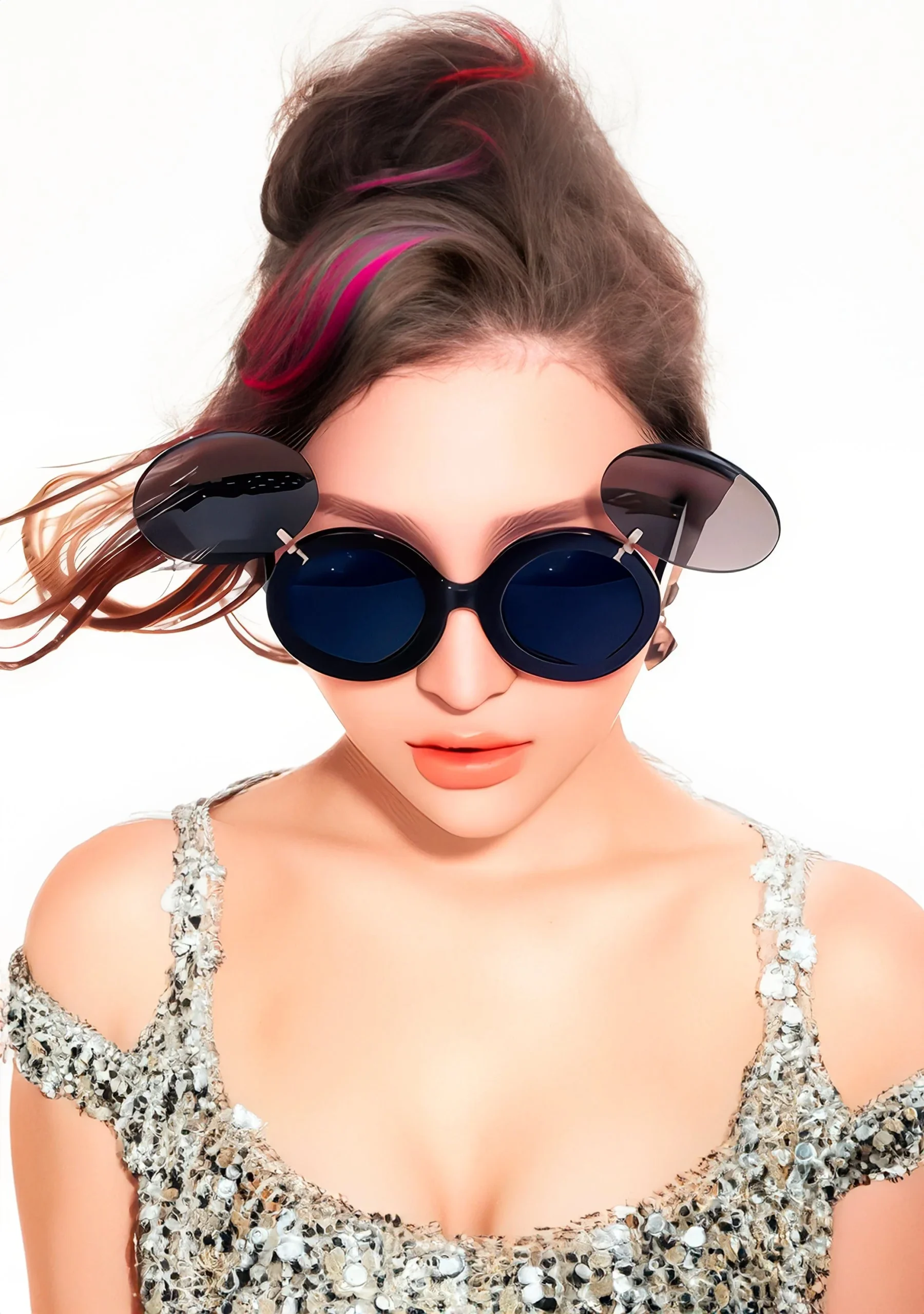 Lunette Ronde Pliable | Raccoon – Image 2